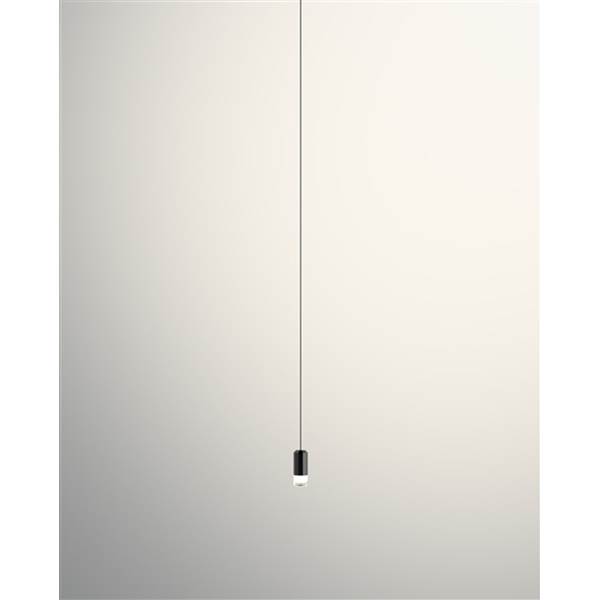 Vibia Wireflow FreeForm Single LED Pendant with Pressed Glass Diffuser