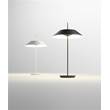 Vibia Mayfair LED Table Lamp with Steel Shade in  Matt Graphite