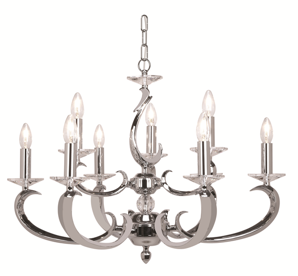 Nine light chandelier discount