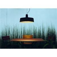 Soho 57 IP44 Medium Outdoor LED Pendant Methacrylate Opal Diffuser