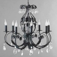 Adele  Eight-Light Chandelier