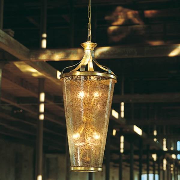 Mm Lampadari Lanterne Metal Pendant Lantern with Hand-Forged Details