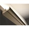 Linea Light Halfpipe Small LED Wall Light in Champagne