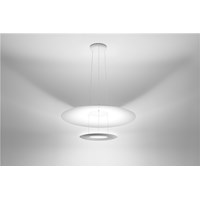 Madame Blanche P1 Small LED Pendant Two Parallel Flying Rings