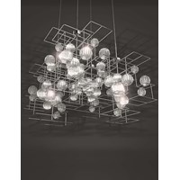 Moule S4 16-Light Pendant Blown Glass Shade