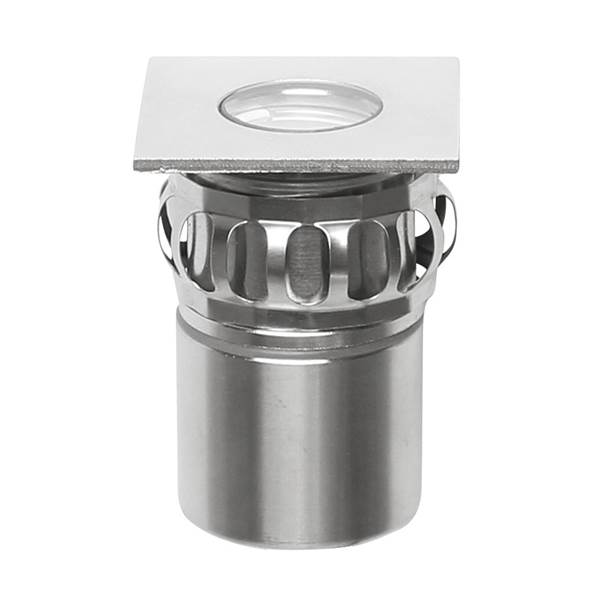 Linea Light Beret 2Q Nerrow Spot Recessed LED Floor Light with Brass or Aluminium Casing Housed