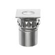 Linea Light Beret 2Q 3000K LED Uplight with Brass or Aluminium Casing Housed in Steel