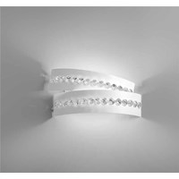 Essentia AP2 Crystal Decorative Wall Light Octagonal Crystals