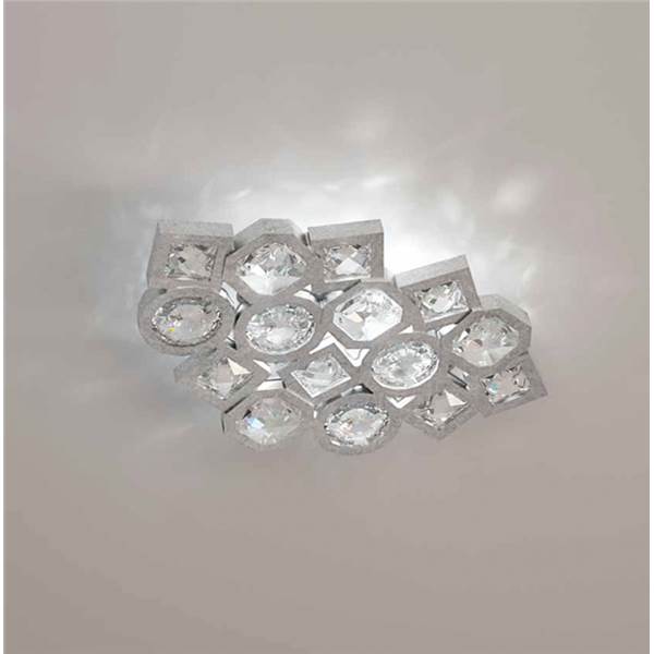 Marchetti Stardust AP-PL Single LED Wall or Ceiling light with Crystal