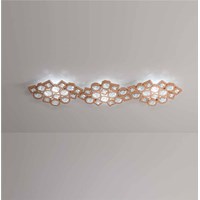 Stardust AP-PL 3 3-Light LED Wall or Ceiling Light Crystal