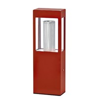 Tetra Model 2 Small Clear Glass G24q-3 Bollard Extruded Aluminium Profile