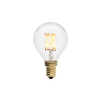 Classic Pluto Clear Glass 2500K LED Filament Bulb