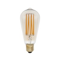 Squirrel Cage  Tinted Glass 2200K LED Bulb