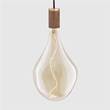 Tala Voronoi III Large Tinted Glass Bulb with Pendant in Walnut Knuckle