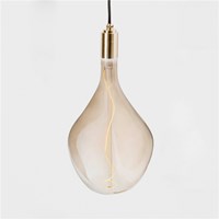 Voronoi III Large Tinted Glass Bulb Pendant