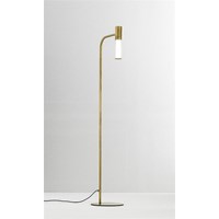 Etoile White Glass Floor Lamp Metal Structure