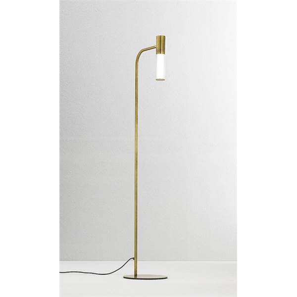 Il Fanale Etoile White Glass Floor Lamp with Metal Structure