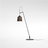 Jaima P207 IP65 Small Outdoor LED Floor Lamp Textile Shade