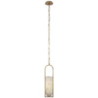 Melange Small Elongated Pendant Alabaster Shade