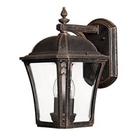 Wabash Mocha Wall Lantern