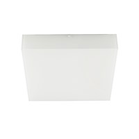 Glued SQ White Square LED Ceiling Light