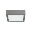 Linea Light Box SQ Medium 3000K LED Ceiling Light in Beton