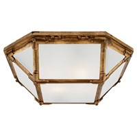 Morris Frosted Glass Flush Mount