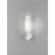 Astro Bari Frosted Glass Wall Light with Tube Base in Matt White