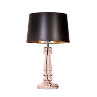 Petit Trianon Small Transparent Copper Glass Table Lamp