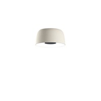 Djembe C 42.21 Medium LED Ceiling Surface Stone Texture Outer and smooth Satin White Inner
