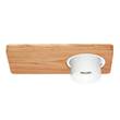 Linea Light Beebo S LED Ceiling Light in Oak Wood