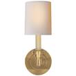 Visual Comfort Wilton Single Wall Light in Antique Burnished Brass