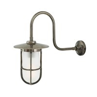 Fabo Frosted Glass Wall Light IP65