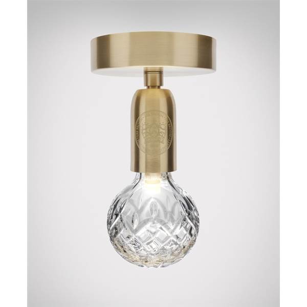 Lee Broom Crystal Bulb LED Ceiling Light Polished Gold