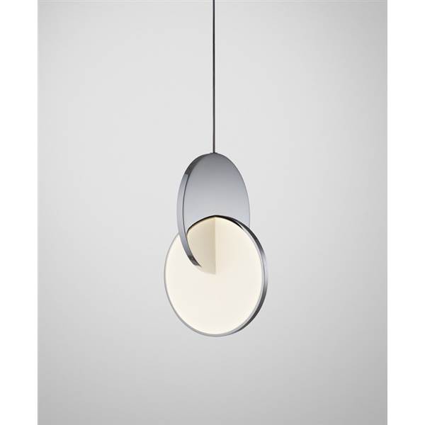Lee Broom Eclipse Single LED Pendant with Acrylic Disc