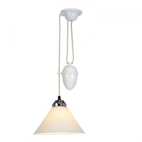 Cobb Small Rise & Fall Pendant Natural White