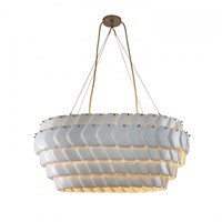 Cranton Oval Pendant White