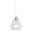 Innermost Core 20 Large Glass Pendant with Ceiling Rose in Clear Glass