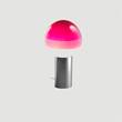 Marset Dipping Light Graphite Base Table Lamp in Pink