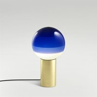 Dipping Light S Brushed Brass Base Table Lamp