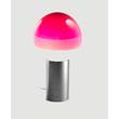 Marset Dipping Light S Graphite Base LED Table Lamp in Pink