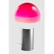 Marset Dipping Light M Graphite Base LED Table Lamp in Pink