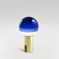 Dipping Light Portable LED Table Lamp Brushed Brass Base