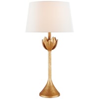 Alberto Large Table Lamp Linen Shade