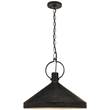 Visual Comfort Limoges Grande Pendant Natural Rust in Aged Iron