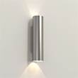 Astro Ava 300 Up & Down Wall Light in Brushed Stainless Steel