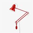 Anglepoise Original 1227 Giant Lamp with Wall Bracket in Crimson Red