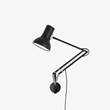 Anglepoise Type 75 Mini Lamp with Wall Bracket in Jet Black