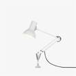 Anglepoise Type 75 Mini Lamp with Desk Insert in Alpine White