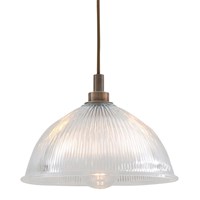 Maris 1-Light Clear Glass Pendant IP65